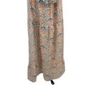 Ivy City Co. Nora Maxi Dress Floral Print Smocked Orange Blue Plus Size 1X Photo 10