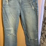 frame denim Distressed Le High Straight Jeans Size 25 Photo 6