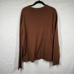 Lululemon Brown Cotton Cashmere Blend Crewneck Sweater Photo 4