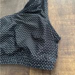 ALBION FIT Midnight Dash Icon Crop Swimsuit Bikini Top Size Medium Photo 2