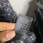 Sabina‎ Musayev Dress Gwen Maxi Flutter Sleeve Black Dotted Maxi Size M Size M Photo 13