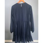 Adelyn Rae  Navy Blue Crewneck Babydoll Shift Dress Dress Small Photo 6