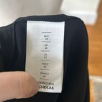 Nicholas Black Satin Gold Chain Link Halter Maxi Slip Dress Size 12 Photo 7