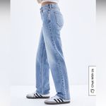 PacSun  Jordyn Stretch Medium Indigo Low Rise Straight Leg Jeans NEVER WORN Photo 2