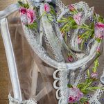 For Love & Lemons  Trellis Rose Bustier Photo 3