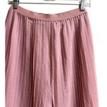 Matilda Jane  Heart to Heart Curtain Call Pleated Wide Leg Pants Pink Medium Photo 4