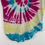 Grateful Dead Rainbow Tie Dye Teddy Bear Spiral High Low Hem Muscle Tee Tank Top Photo 7