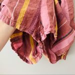 Urban Outfitters  Striped Romper Pink Sz Medium Photo 4