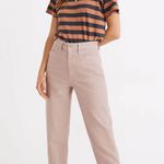 Madewell  slim Emmett tapered pants in vintage petal  Photo 0