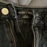 TJ Maxx Black Denim Shorts Photo 1