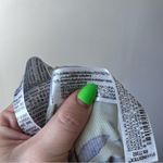 ZARA Green & Blue Swirl Print High Rise Velvet Split Hem Flare Pants S NWT Photo 6