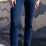 Betabrand  Straight Leg Yoga Denim Pull-On Jeans Photo 0