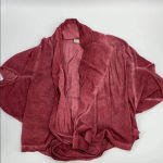 Anthropologie Saturday Sunday Berry Color Wrap Kimono Top Sz XS/S Photo 7