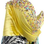 Vintage Kiss Kiss Formal Strapless Beaded Dress Size 4 Dopamine Dressing Y2K Photo 11