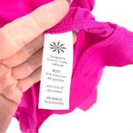 Athleta  Birdie Ruched Short Sleeve Polo Golf UPF Athletic Top Preppy VNeck Photo 6