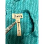 Hatley Textured Striped Teal Green Sleeveless Dress Photo 4