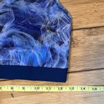 Nike  Women’s Dri-Fit Blue Swirl Patterned Sports Bra Size Medium EUC Photo 1