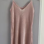 Strappy Champagne Pink Mini Dress Size 4 Photo 1