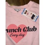 Wildfox NWT “Brunch Club Every Day” Sweatshirt Women’s Large Photo 1