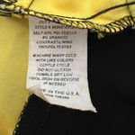 Trixxi Vintage Y2K  Black & Yellow Polka Dot Dress - Size S Photo 4