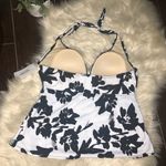 Swimsuits for all blk/white floral tankini top 20 Black Size undefined Photo 3