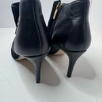 Marc Fisher  Black Suede Ankle Booties Size 5.5M Photo 3
