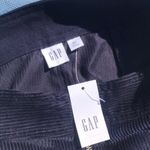 Gap navy blue corduroy full zip up skirt 00 Photo 3