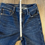 American Eagle Outfitters Super High Rise Flare Dark Wash Jeans Size 6 Photo 9