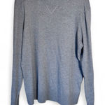 Smartwool  Grey Merino Wool Blend V Neck Sweater Womens L Pullover Fall Casual Photo 0