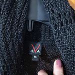 Ava  Black Open Knit Cardigan Photo 1