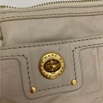 Marc by Marc Jacobs Cream Totally Turnlock Percy Crossbody Bag | Gold Hardware Photo 6