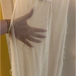 Urban Outfitters UO Sheer Maxi Ruffle Hem Dress Photo 4