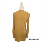 Premise  Mustard Yellow Open Duster Sweater Size Small Photo 2