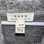 Joie Soft‎ Cowl Neck Long Sleeve Cozy Sweater in Marled Gray Size XS Photo 3