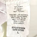 Gilli Striped Midi Dress Size L Navy Blue White Tie Waist Lined Short Sleeve Size L Photo 7