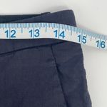 Theory  Womens Dress Pants Straight Leg Slacks‎ Lined Stretch Navy Blue Size 2 Photo 8