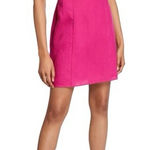 Theory  pink linen 100% cotton mini dress! Size 0 Photo 0