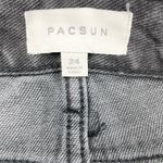 PacSun  Micro Mini Skirt 24 Black Denim Y2K Grunge 2000s Low Rise Street Indie Photo 5