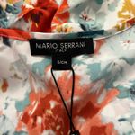 Mario Serrani Green Floral V-Neck Tunic Top NWT Size Small Photo 11