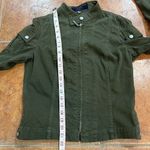Juicy Couture  Olive Green Denim Jacket in size M Photo 11