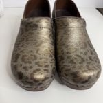 Sanita Professional Clogs Cheetah Leopard Print Nurse Doctors Comfort Size 8 39 Photo 1
