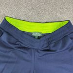 Ralph Lauren Lauren Active Womens Blue Cotton Pants Size L Casual Pull On Style Photo 1