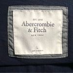Abercrombie & Fitch Vtg Abercrombie Fitch Women Y2K Henley Top Size L Navy Fitted Preppy Bella Swan Photo 6