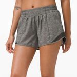 Lululemon Hotty Hot Short II Long 4" Heather Lux Multi Black Photo 0