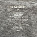 No Boundaries  Cute Gray Blue Shirt Loungewear Dress, Sz Small Photo 9