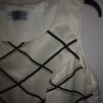 Jessica Howard  XLP Creme Satin Chocolate Trim Top Petite Photo 2