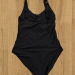 DKNY Starburst Black One-Piece Swimsuit Photo 2