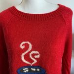 Woolrich  • Red Wool Mohair Coffee Mug Sweater Photo 4