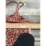 Kendall + Kylie NWOT  bohemian Mini sundress dress MEDIUM burnt orange Tan Photo 10