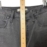 Madewell Curvy High‑Rise Skinny Jeans Black Sea Women’s Size 27 Raw Hem Ripped Photo 12